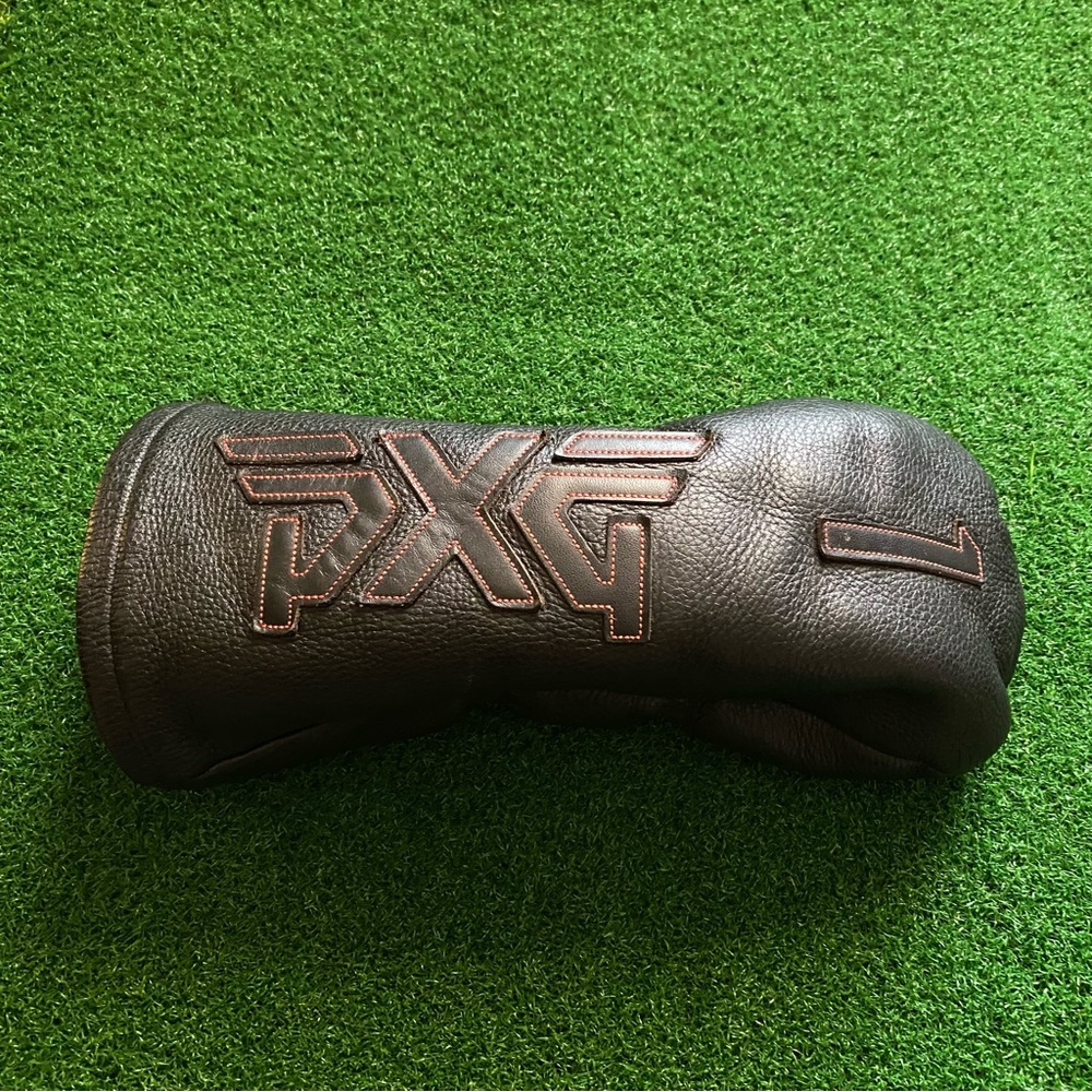 PXG Golf PXG 1 Driver Black/Red Leather Headcover
